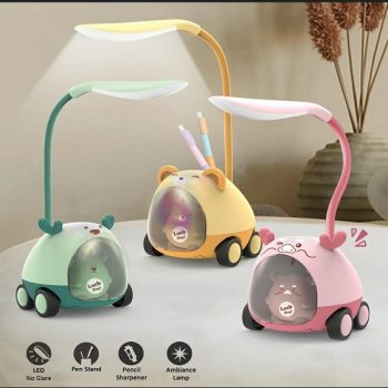 LED Plastic Night Lamp On Wheel