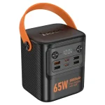 Hoco J152 Pro 80000mAh Power Bank, 65W PD Fast Charging, LED Lamp