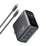 Anker Zolo 140W 4-Port Multi Device Charging GaN Power Adapter With Type-C Cable (B2697) Chinese Version - Blue