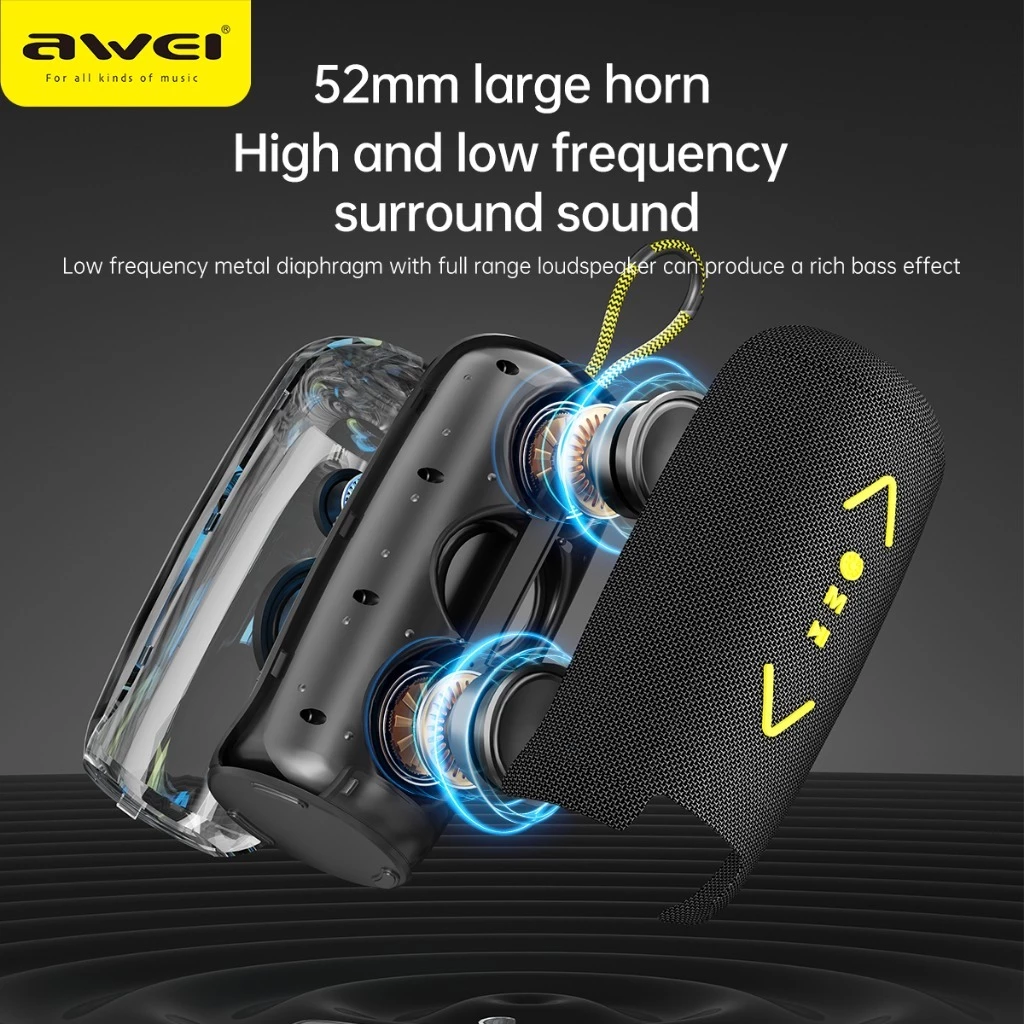 cn-11134207-7ras8-m4llltk02zhje5 AWEI KA32 Waterproof Bluetooth Speaker - view 3