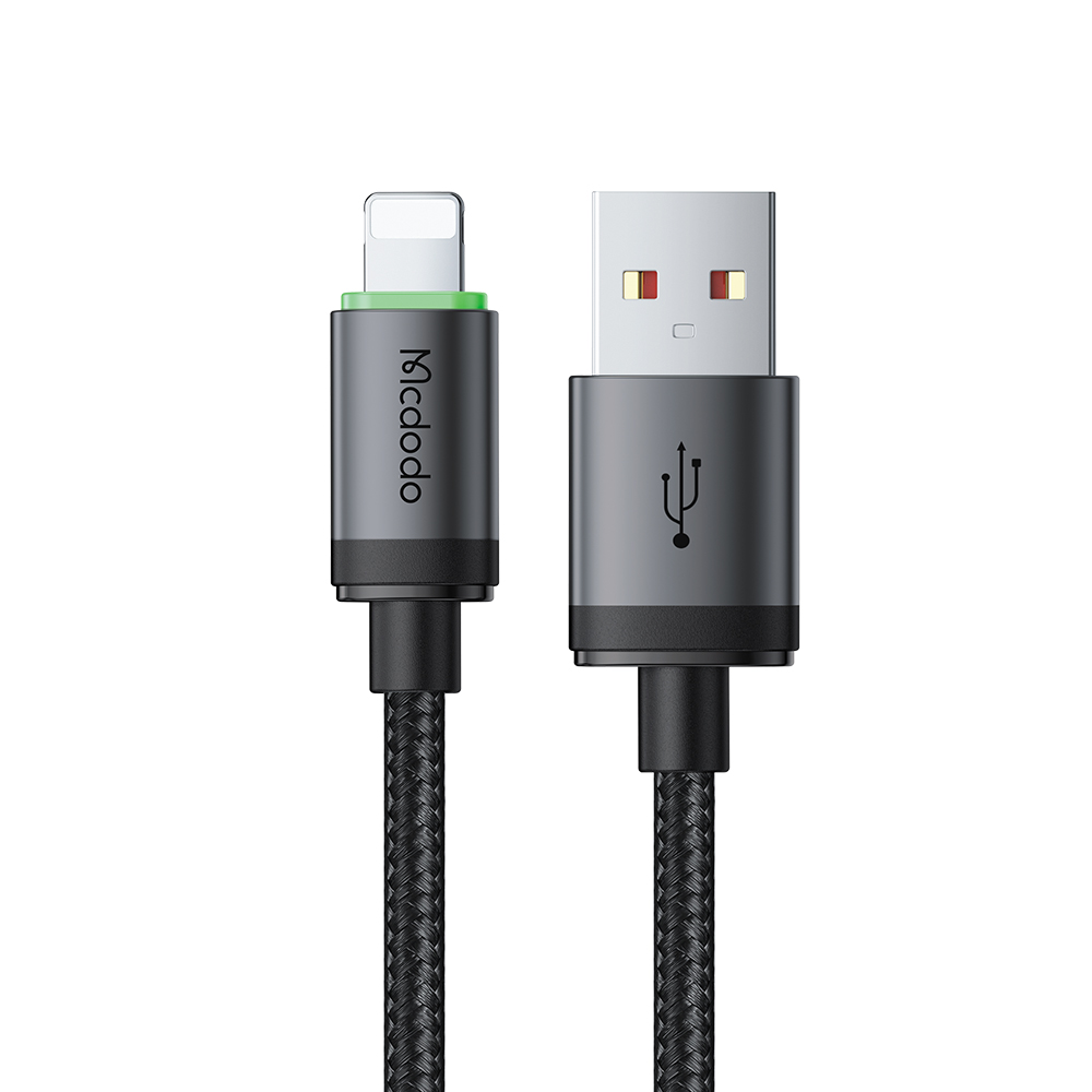 d8dba161-0eb4-442b-b4f6-86c6bc172554 USB-A to Lightning Cable with Charging Light 1m-CA-2030 - view 3