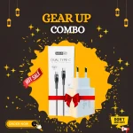 GearUP GP007 45W Fast PD Charger & GearUP CC6015 Type-C to C 60W PD cable Combo - view 2