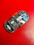 GearUP WM30 Transparent Crystal 2.4G + Bluetooth Magnetic Wireless Mouse- Gray Color - view 3